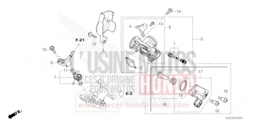 THROTTLE BODY MSX125AR de 2024